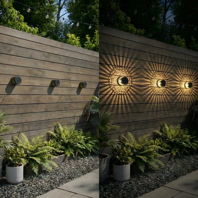 Solana Solar Mandala Light — Decorative Indoor & Outdoor Glow Lamp