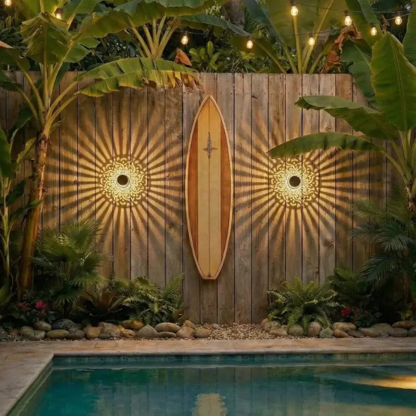 Solana Solar Mandala Light — Decorative Indoor & Outdoor Glow Lamp