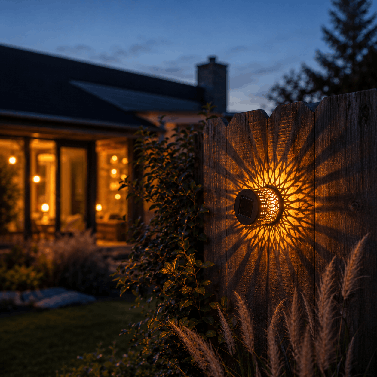 Solana Solar Mandala Light — Decorative Indoor & Outdoor Glow Lamp